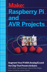 Cover of Make Raspberry Pi And Avr Projects [Dr.Soc].Pdf